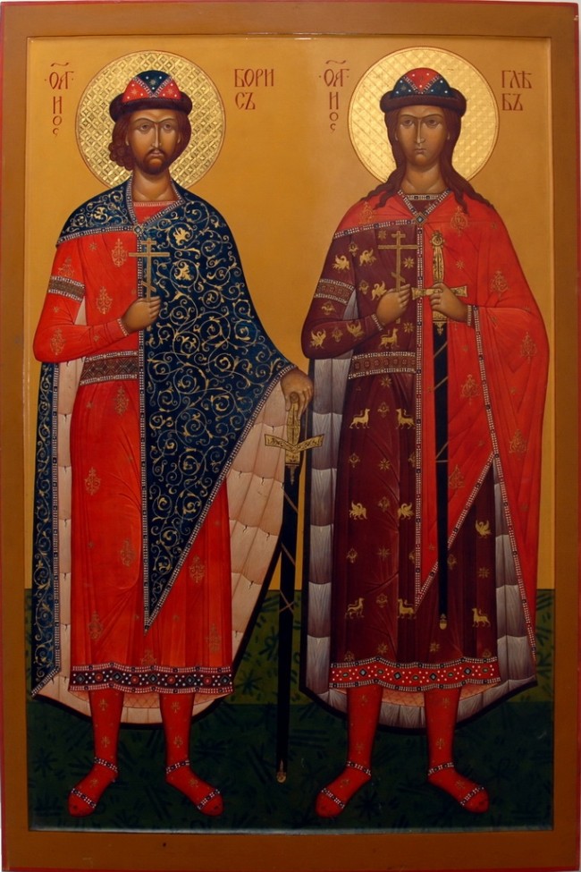 Празднование памяти святых Бориса и Глеба