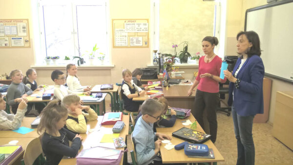 Занятие в общеобразовательной школе, посвященное Рождеству