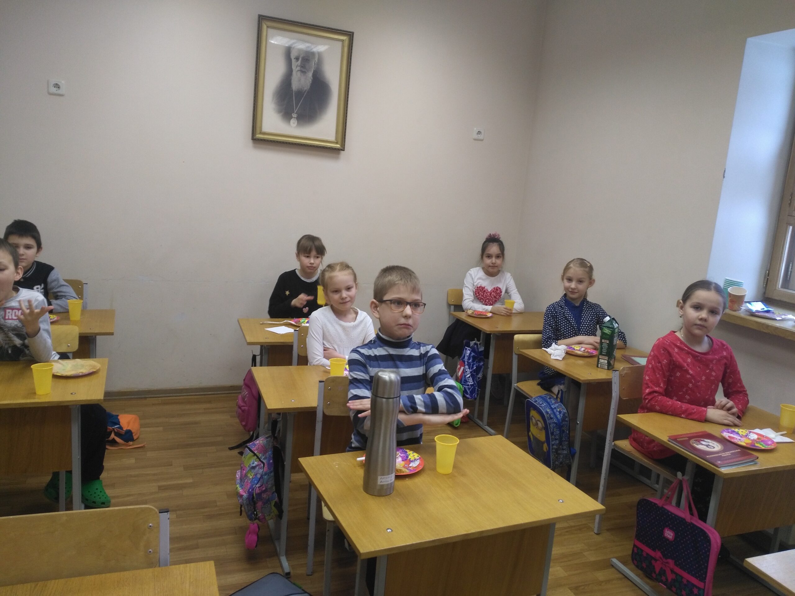 Проводы Масленицы в Воскресной школе