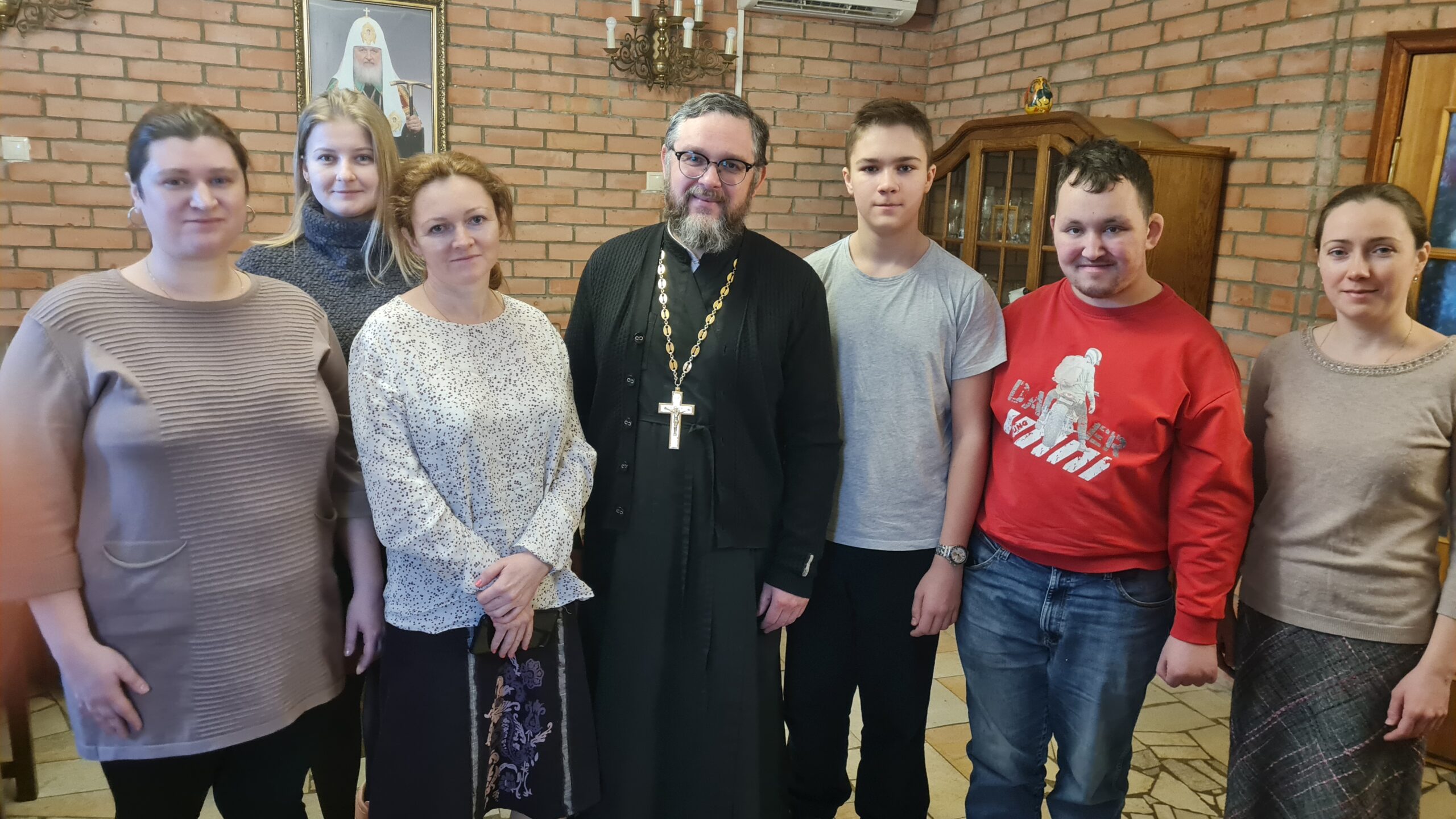 Состоялась встреча и знакомство  настоятеля Борисоглебского храма с молодежным активом