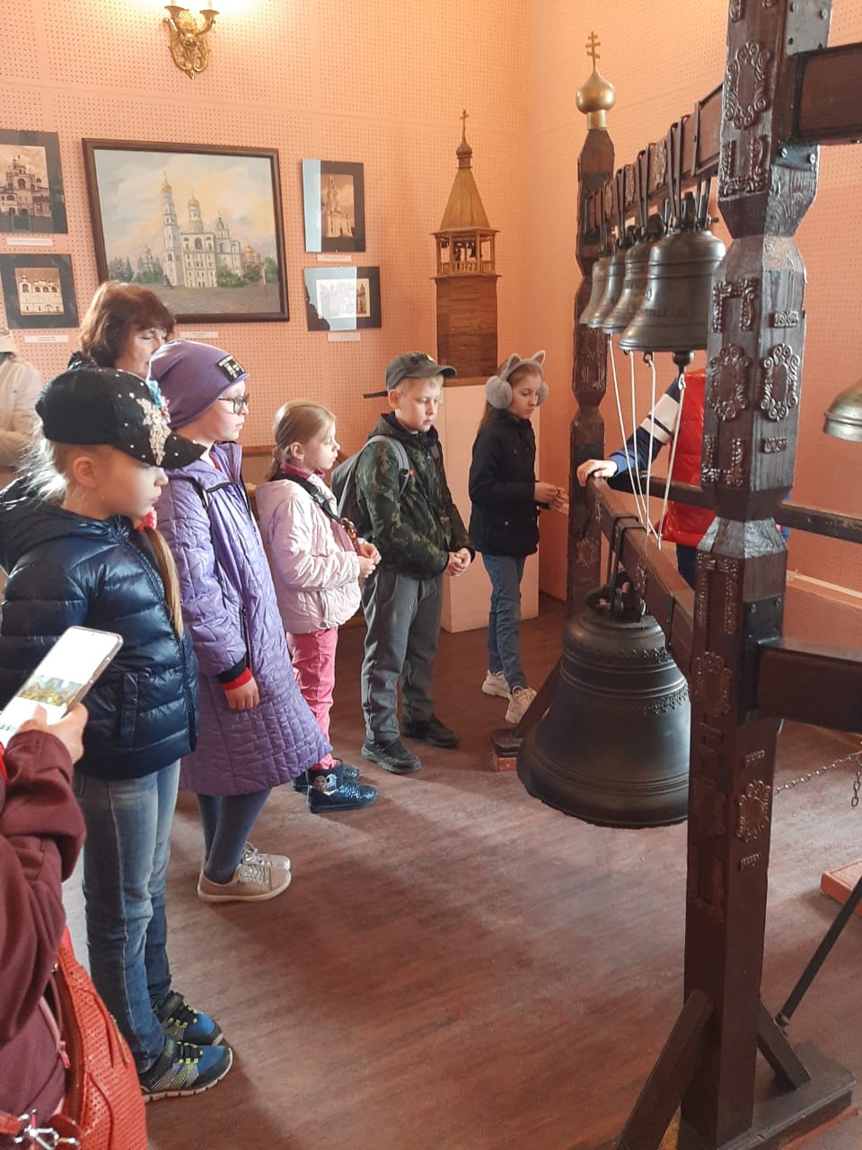 Состоялась экскурсия в Музей колокольного звона