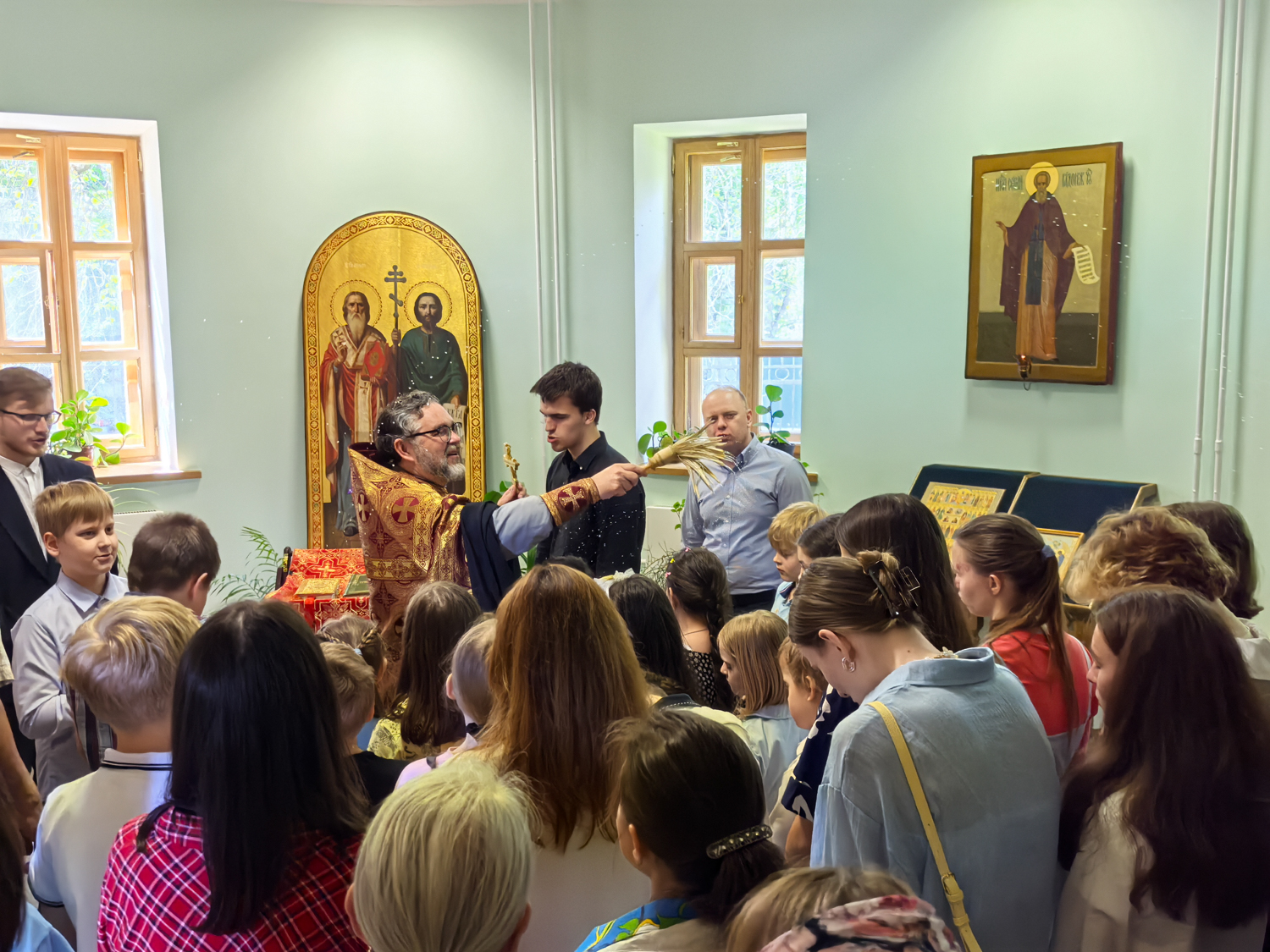 В Воскресной школе храма святых князей Бориса и Глеба в Зюзине завершился учебный год