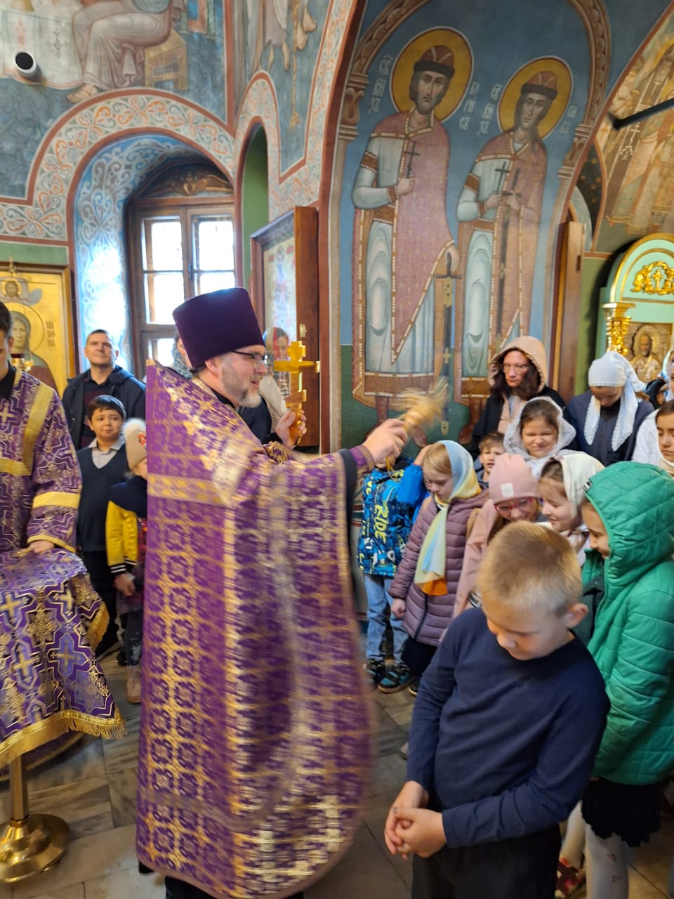 В Воскресной школе храма святых князей Бориса и Глеба в Зюзине начался новый 2025-2026 учебный год