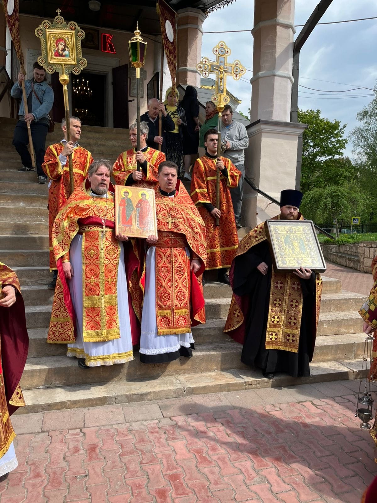 В храме святых князей Бориса и Глеба в Зюзине встретили престольный праздник