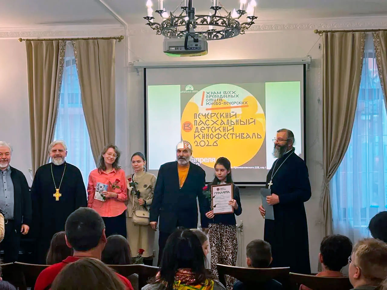 Фильм Воскресной школы храма святых князей Бориса и Глеба в Зюзине стал победителем II Печерского Пасхального детского кинофестиваля